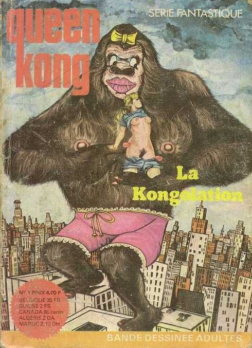 Une Couverture de la Série Queen Kong